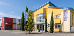 Die Ausstellung und Produktion der CILING Decken und Licht GmbH in Oftersheim von außen